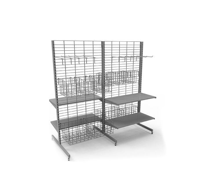 Metal Wire Mesh Display Rack